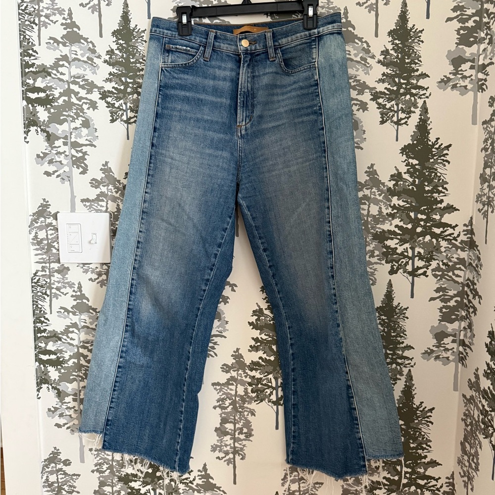Joe's Jeans Two-Tone Blue Flare Jeans